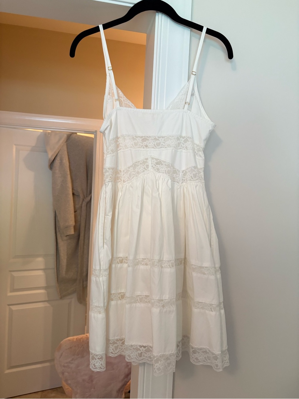LoveShackFancy white Zima dress BNWOT - Picture 2 of 3